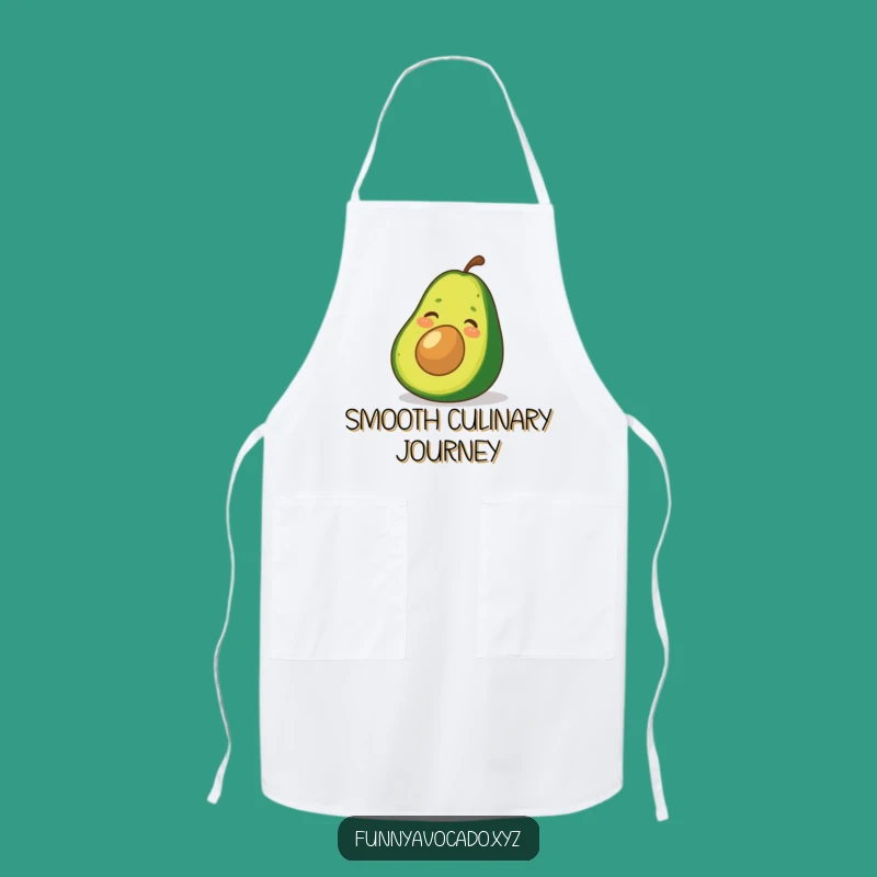 Funny Avocado Apron: Kitchen Slide Fun, Perfect Funny Gift for Foodies