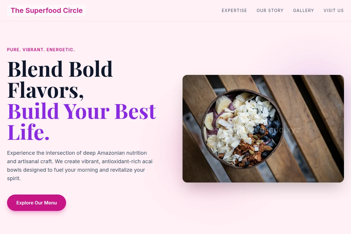 Azure Acai Bowl