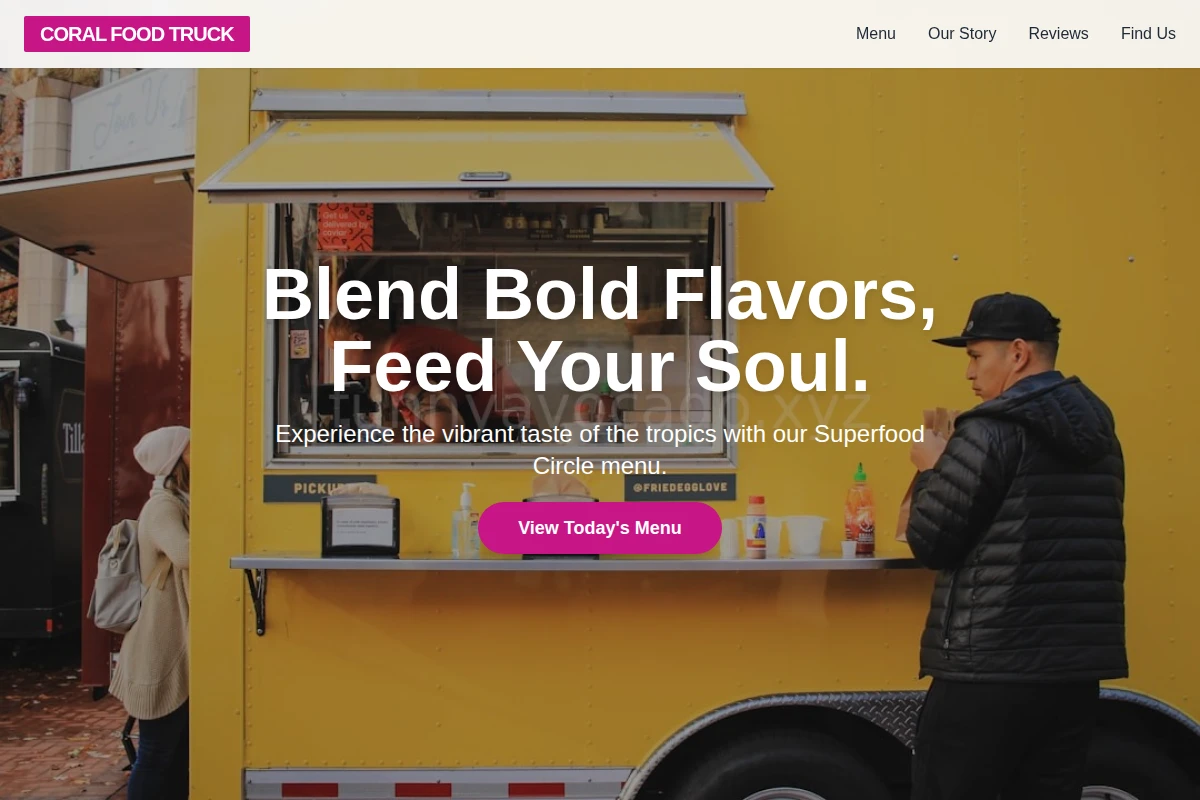 Coral Food Truck