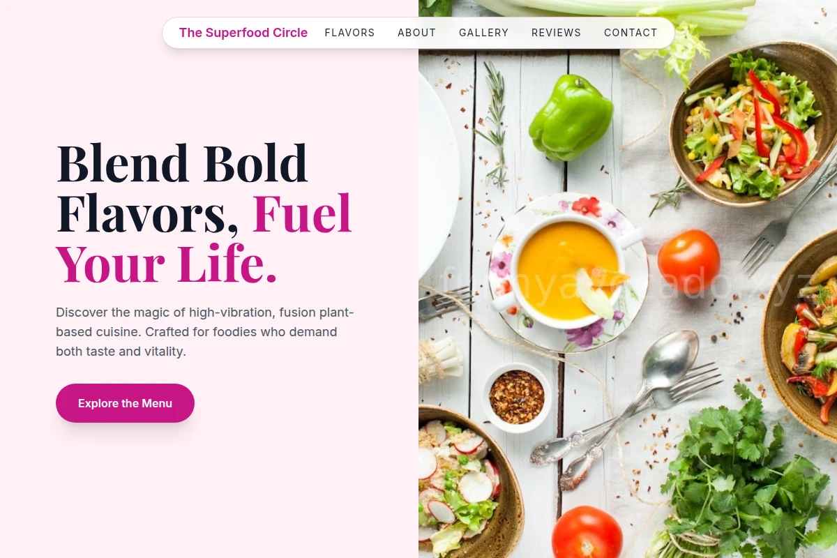 Fusion Vegan Food