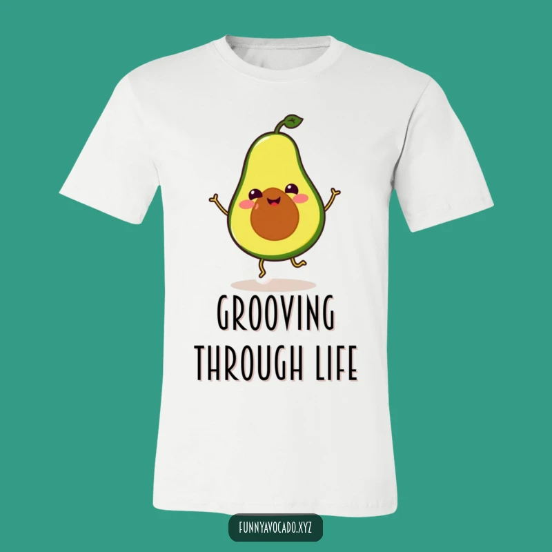 Funny Avocado Dance T-Shirt: Silly Legs, Happy Moves, Your Hilarious Funny Gift Top